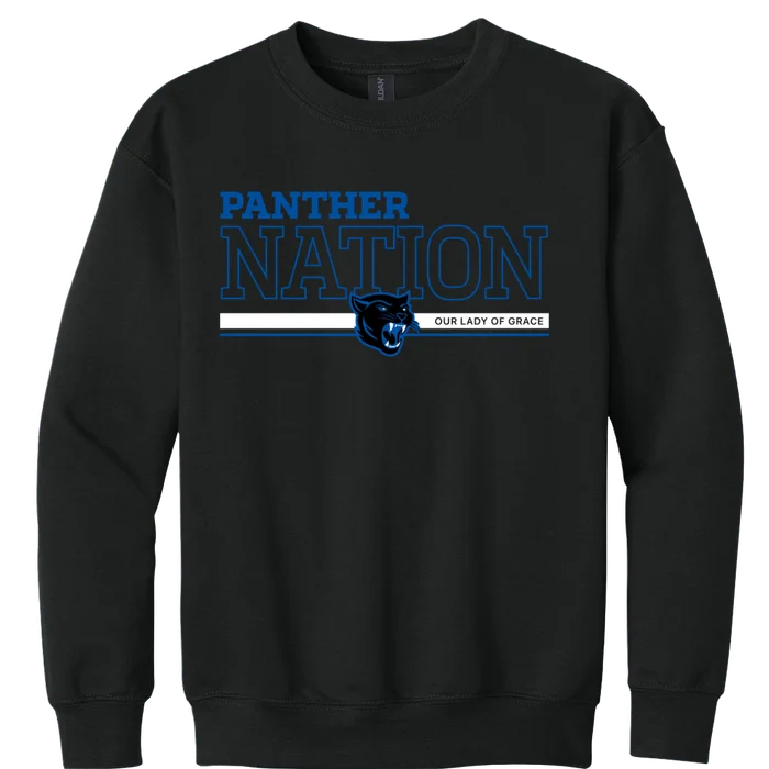 Panther Nation Sweatshirt - black - front