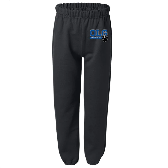 Youth Sweatpants - black - front