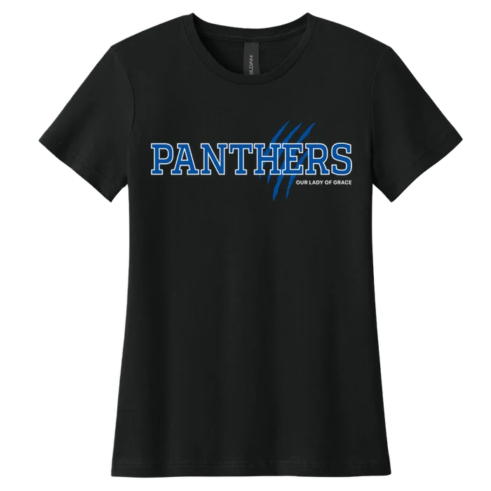 Panthers Women's Tee - black - front