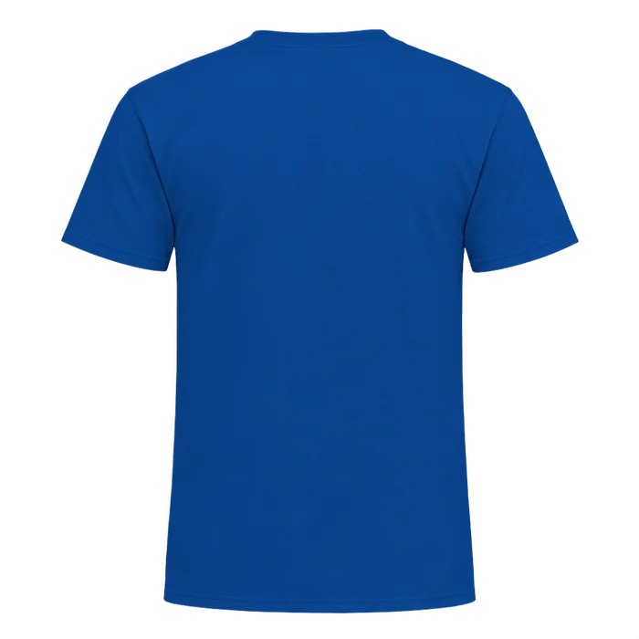 Dad Tee - Royal - back