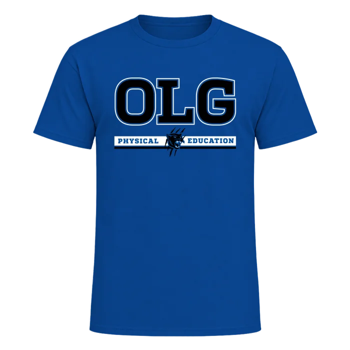 Gildan Heavy Cotton T-Shirt - Royal - front
