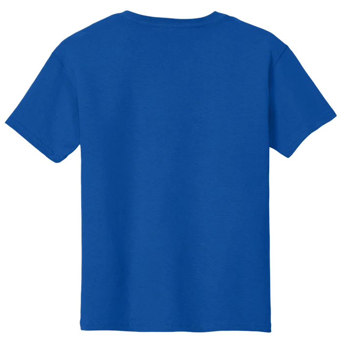 Youth Golf Tee - Royal - back