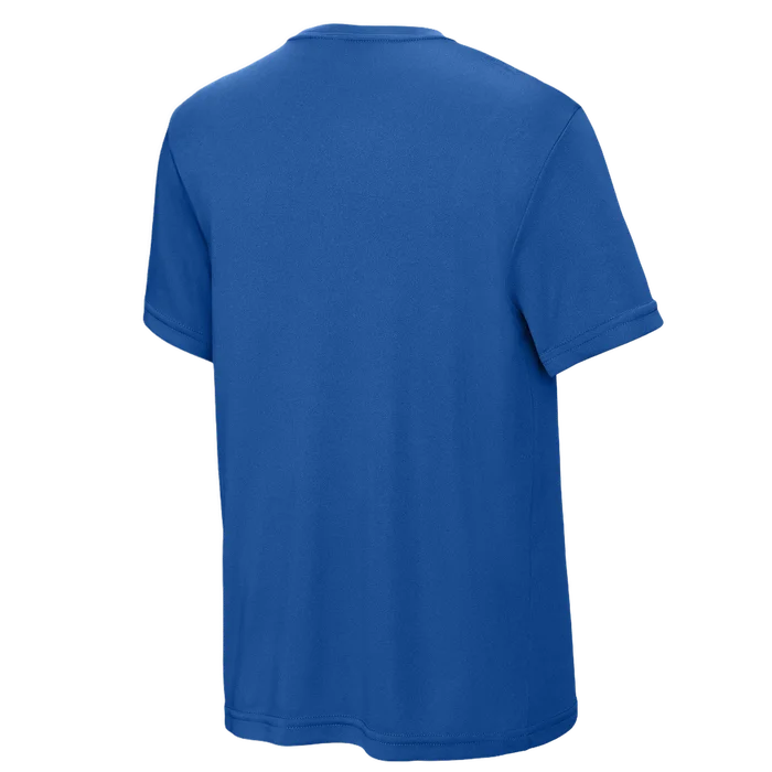 Youth P.E. Performance Tee - True Royal - back