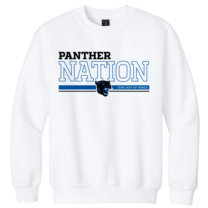 Panther Nation Sweatshirt - white - front