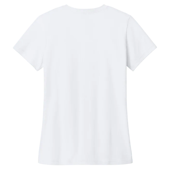 Panthers Women's Tee - white - back