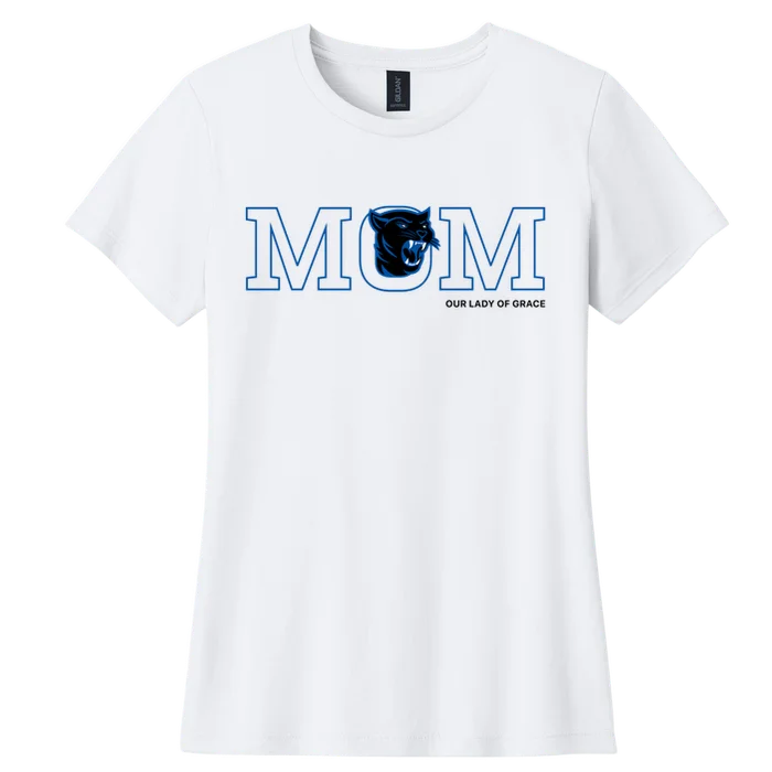 Women's Mom Tee - white - front