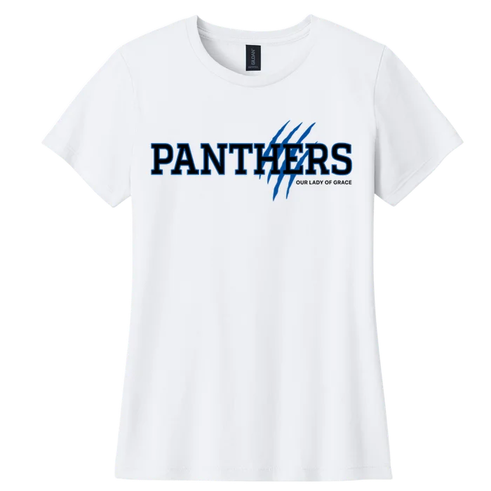 Panthers Women's Tee - white - front